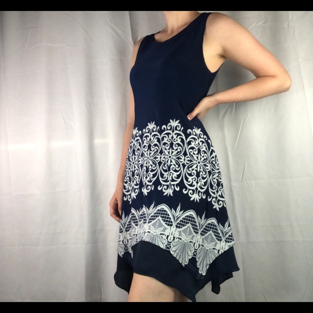 Flowy Midnight Blue dress